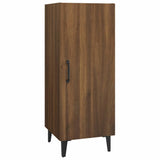 Vidaxl dressoir 34,5x34x90 cm bewerkt hout bruin eikenkleur