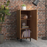 Vidaxl dressoir 34,5x34x90 cm bewerkt hout bruin eikenkleur