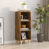 Vidaxl dressoir 34,5x32,5x90 cm bewerkt hout gerookt eikenkleurig