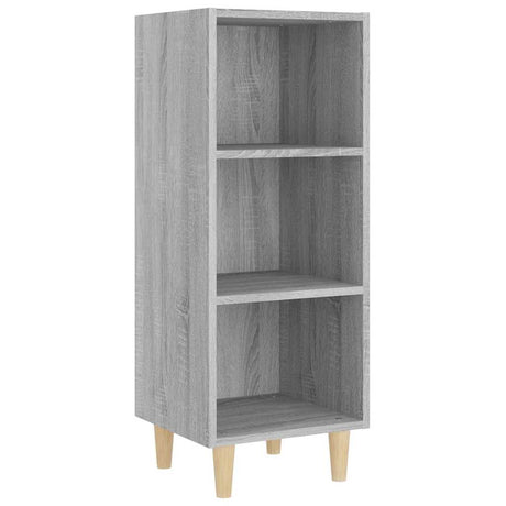 Vidaxl dressoir 34,5x32,5x90 cm bewerkt hout grijs sonoma eikenkleurig