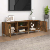 Vidaxl tv-meubel 150x30x50 cm bewerkt hout gerookt eikenkleurig