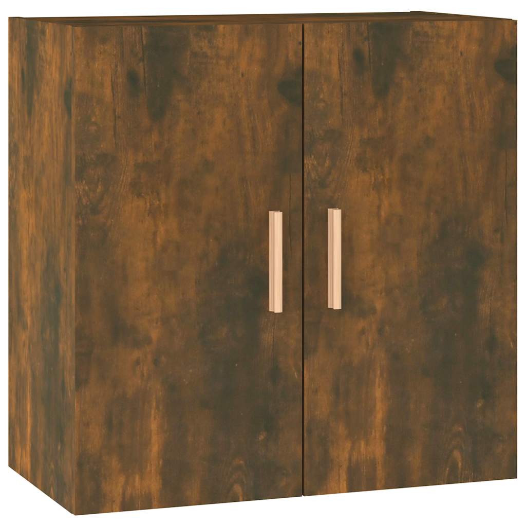Vidaxl wandkast 60x30x60 cm bewerkt hout gerookt eikenkleurig