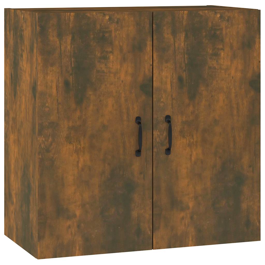 Vidaxl wandkast 60x31x60 cm bewerkt hout gerookt eikenkleurig