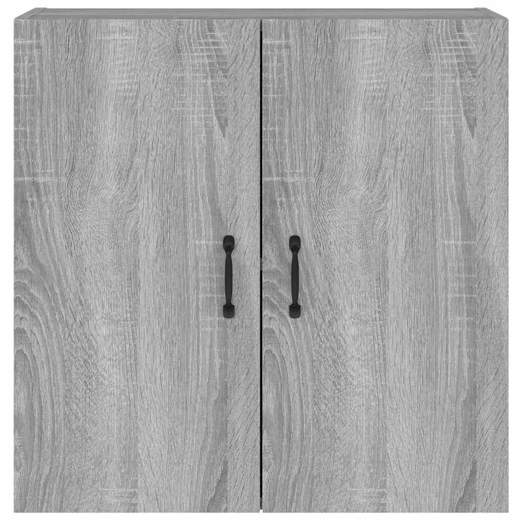 Vidaxl wandkast 60x31x60 cm bewerkt hout grijs sonoma eikenkleurig