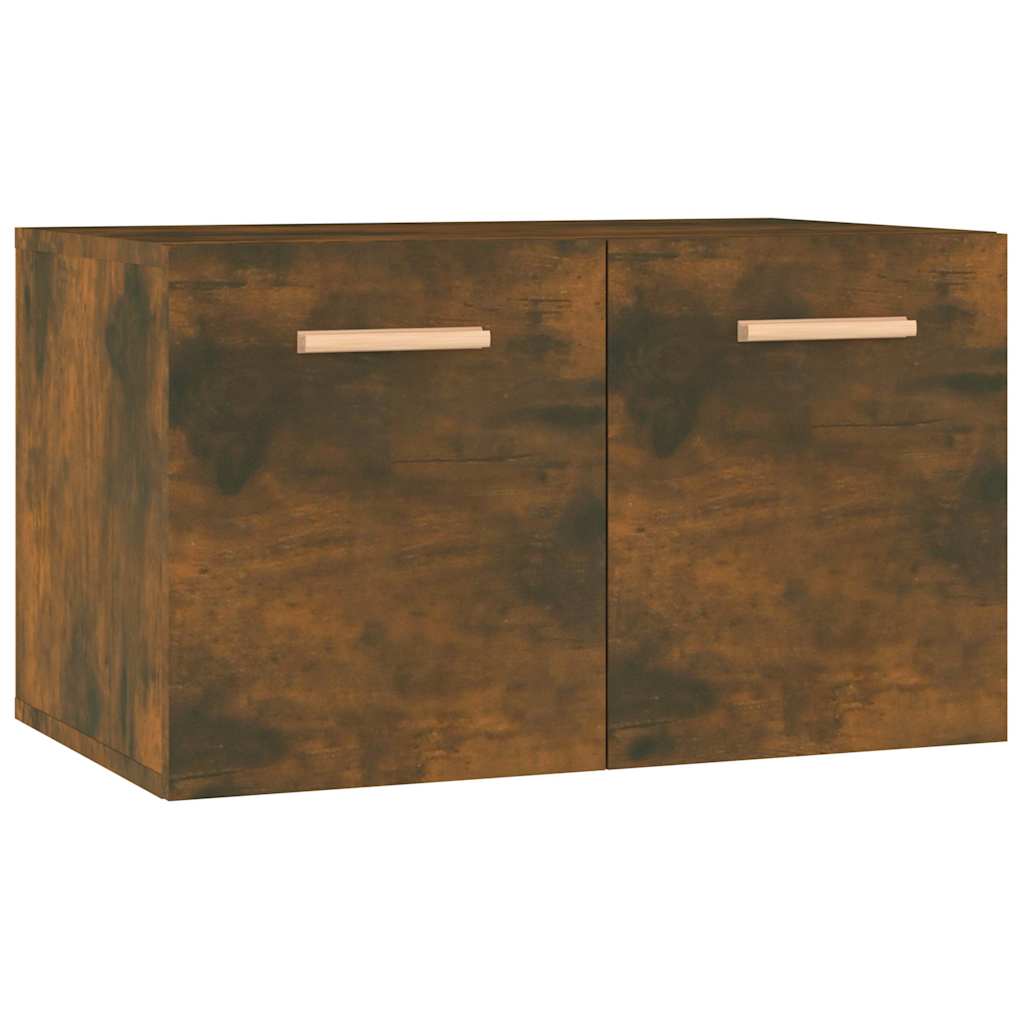 Vidaxl wandkast 60x36,5x35 cm bewerkt hout gerookt eikenkleurig