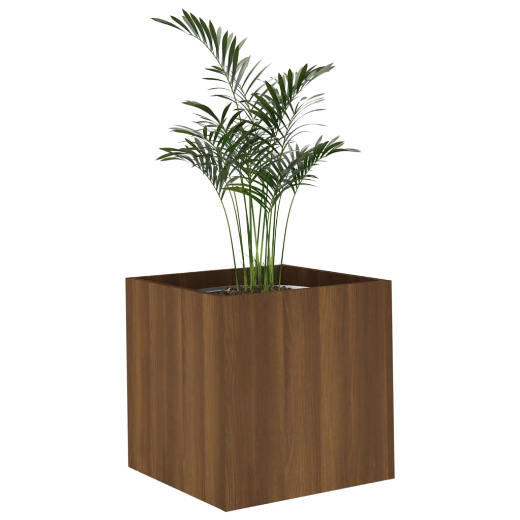 Vidaxl Planter Big 40x40x40 cm Behandlet tre Browniken