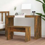 Vidaxl kaptafelkruk 70x35x45 cm bewerkt hout gerookt eikenkleurig