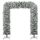 Vidaxl Christmas Arch z płatkami śniegu 240 cm