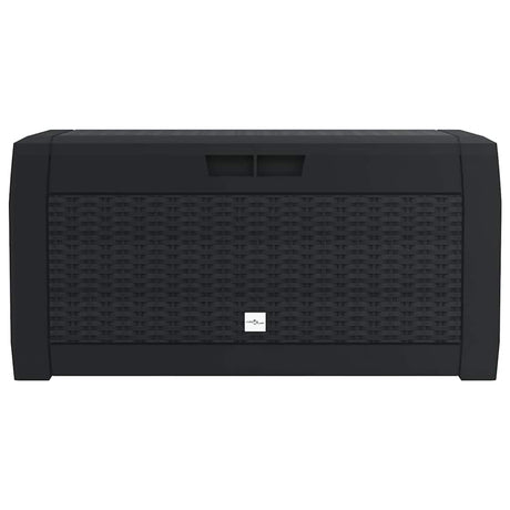 Vidaxl tuinbox 119x48x60 cm polypropeen antracietkleurig