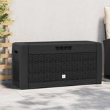 Vidaxl tuinbox 119x48x60 cm polypropeen antracietkleurig
