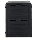 Vidaxl Compost bin 280 L Polypropène noir