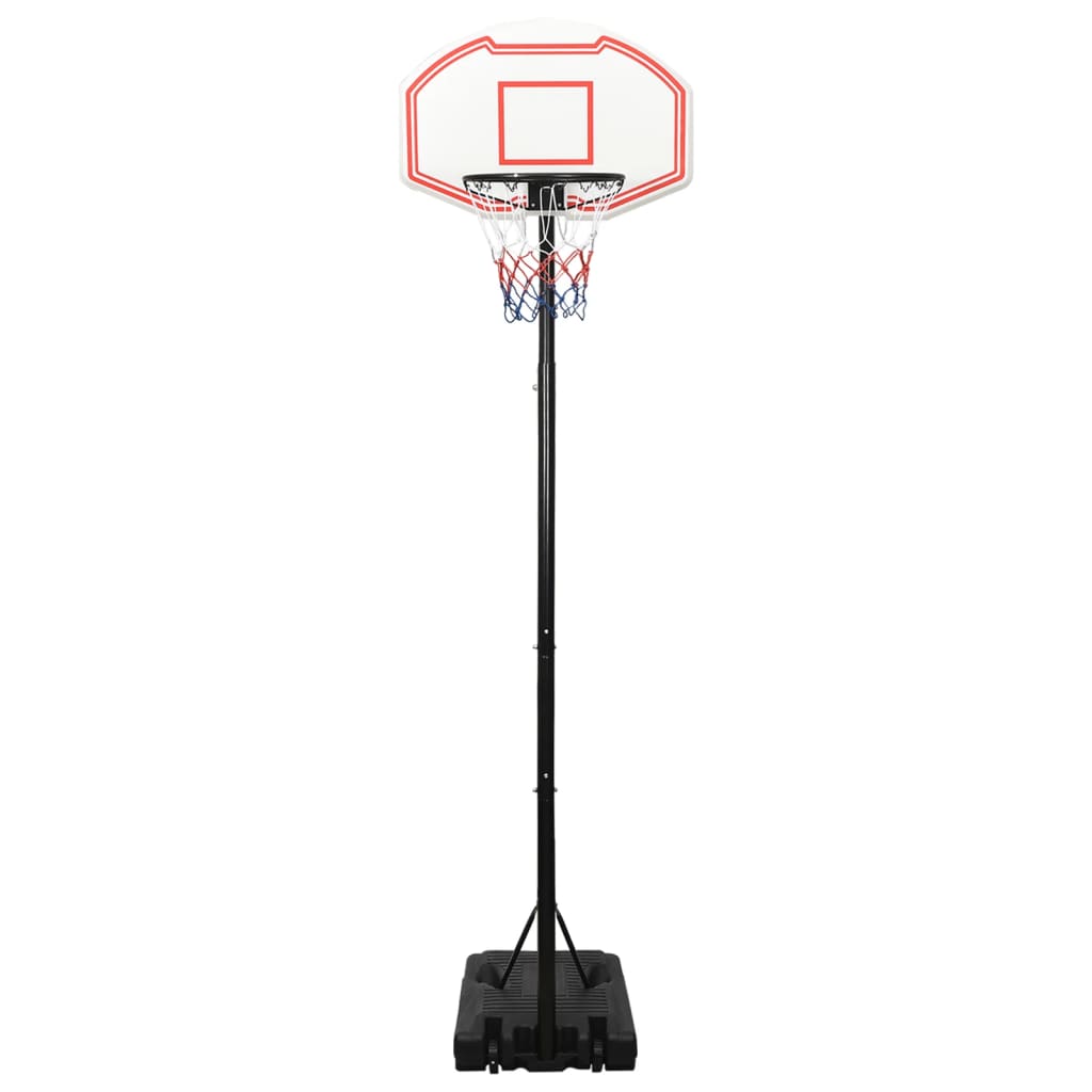 Vidaxl basketstandard 282-352 cm polyeten vit