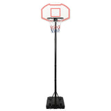 Vidaxl Basketball Standard 282-352 cm en polyéthylène blanc