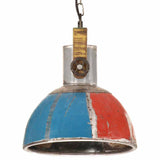 Vidaxl hanglamp industrieel rond 25 w e27 30 cm meerkleurig