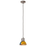Vidaxl hanglamp industrieel rond 25 w e27 17 cm meerkleurig
