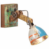 Vidaxl wandlamp industriële stijl rond e27 meerkleurig