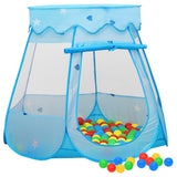 Vidaxl kinderspeeltent 102x102x82 cm blauw