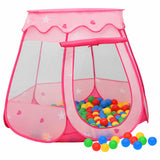 Vidaxl Children's Play Tent 102x102x82 cm rosa