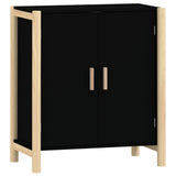 Vidaxl dressoir 62x38x70 cm bewerkt hout zwart