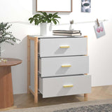 Vidaxl dressoir 62x38x70 cm bewerkt hout wit
