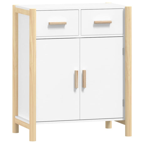 Vidaxl dressoir 62x38x75 cm bewerkt hout wit
