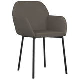 Vidaxl eetkamerstoelen 2 st fluweel donkergrijs