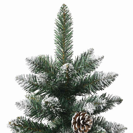 Vidaxl kunstkerstboom met standaard 120 cm pvc groen
