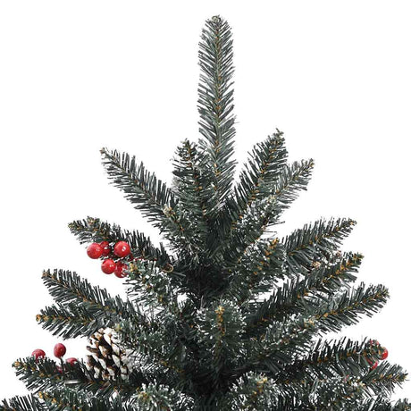 Vidaxl kunstkerstboom met standaard 180 cm pvc groen