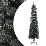 Vidaxl Kunstkerstboom avec un vert PVC standard de 180 cm étroit