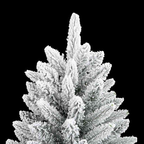 Vidaxl kerstbomen warmwit pvc en plastic en staal en pe