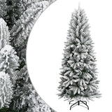 Vidaxl kunstkerstboom met sneeuw 150 cm pvc en pe