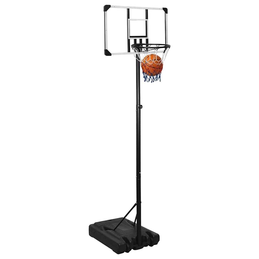 Vidaxl Basketball Standard 235-305 cm in policarbonato trasparente