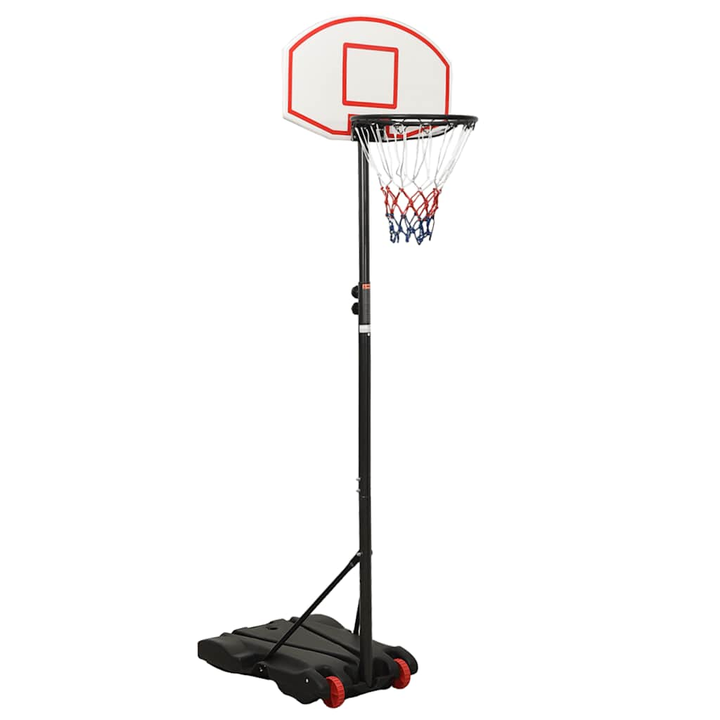 Vidaxl Basketball Standard 216-250 cm polyetylenhvit