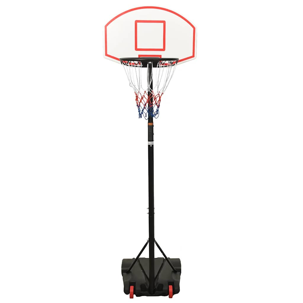 Vidaxl Basketball Standard 216-250 cm polyetylenhvit