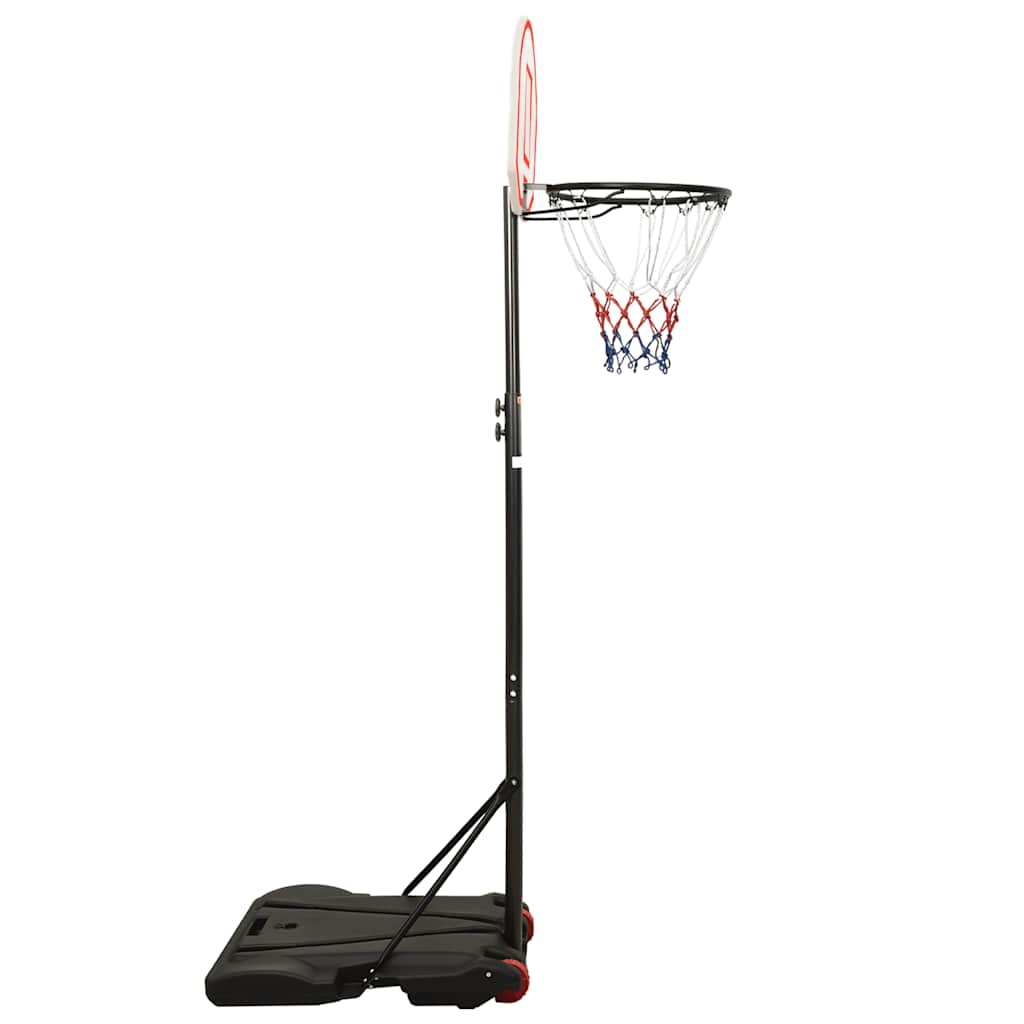 Vidaxl Basketball Standard 216-250 cm polyetylenhvit