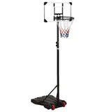 Vidaxl Basketball Standard 216-250 cm in policarbonato trasparente