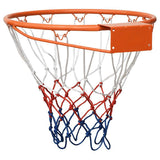Vidaxl basketbalring 39 cm staal oranje