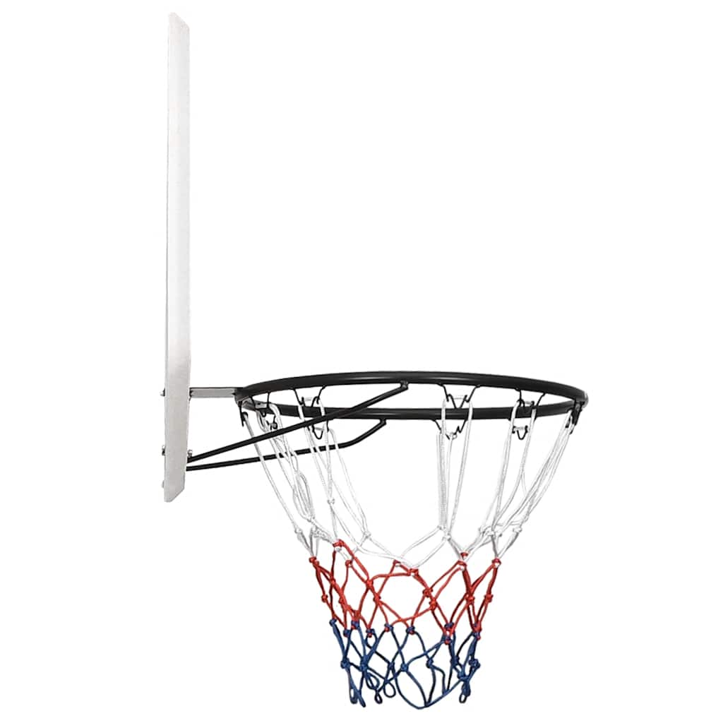 VidaXL Basketball board 90x60x2 cm Polyethylene White