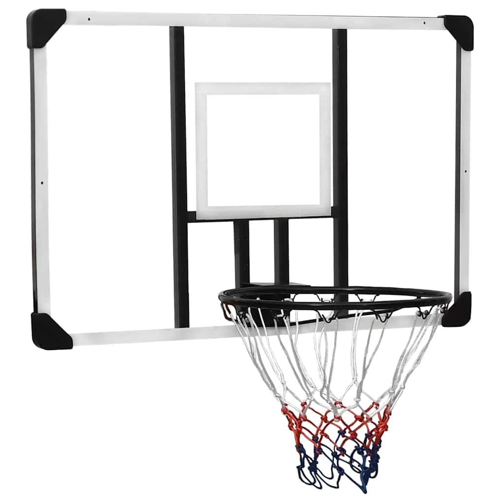 Vidaxl Basketball Board 106x69x3 cm Polycarbonat Transparent