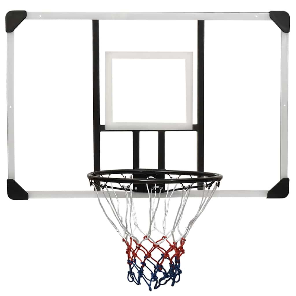 Vidaxl Basketball Board 106x69x3 cm polykarbonát průhledný