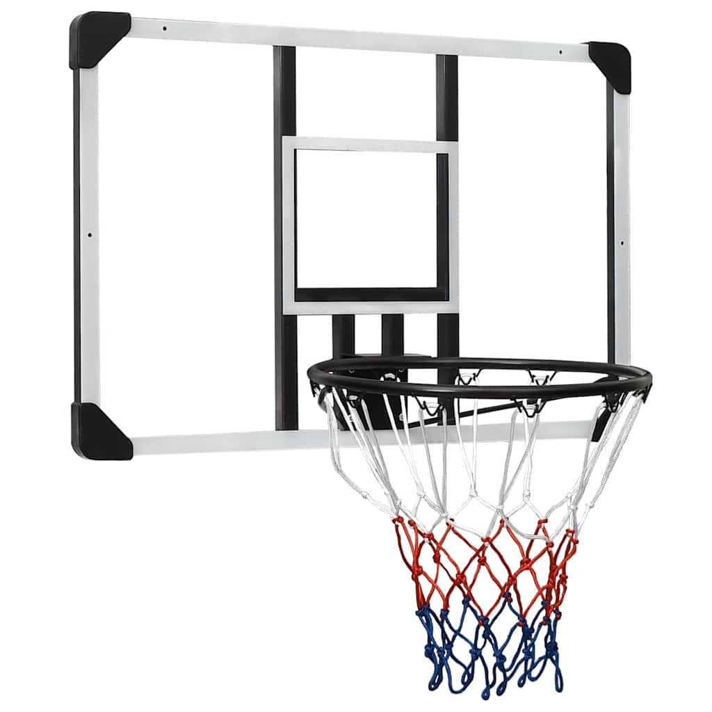 Vidaxl Basketball Board 90x60x2,5 cm polykarbonát průhledný