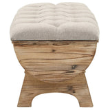 Vidaxl opbergbank 103 cm massief hout vuren