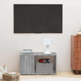 Vidaxl tv-meubel 60x24x32 cm bewerkt hout grijs sonoma eikenkleurig