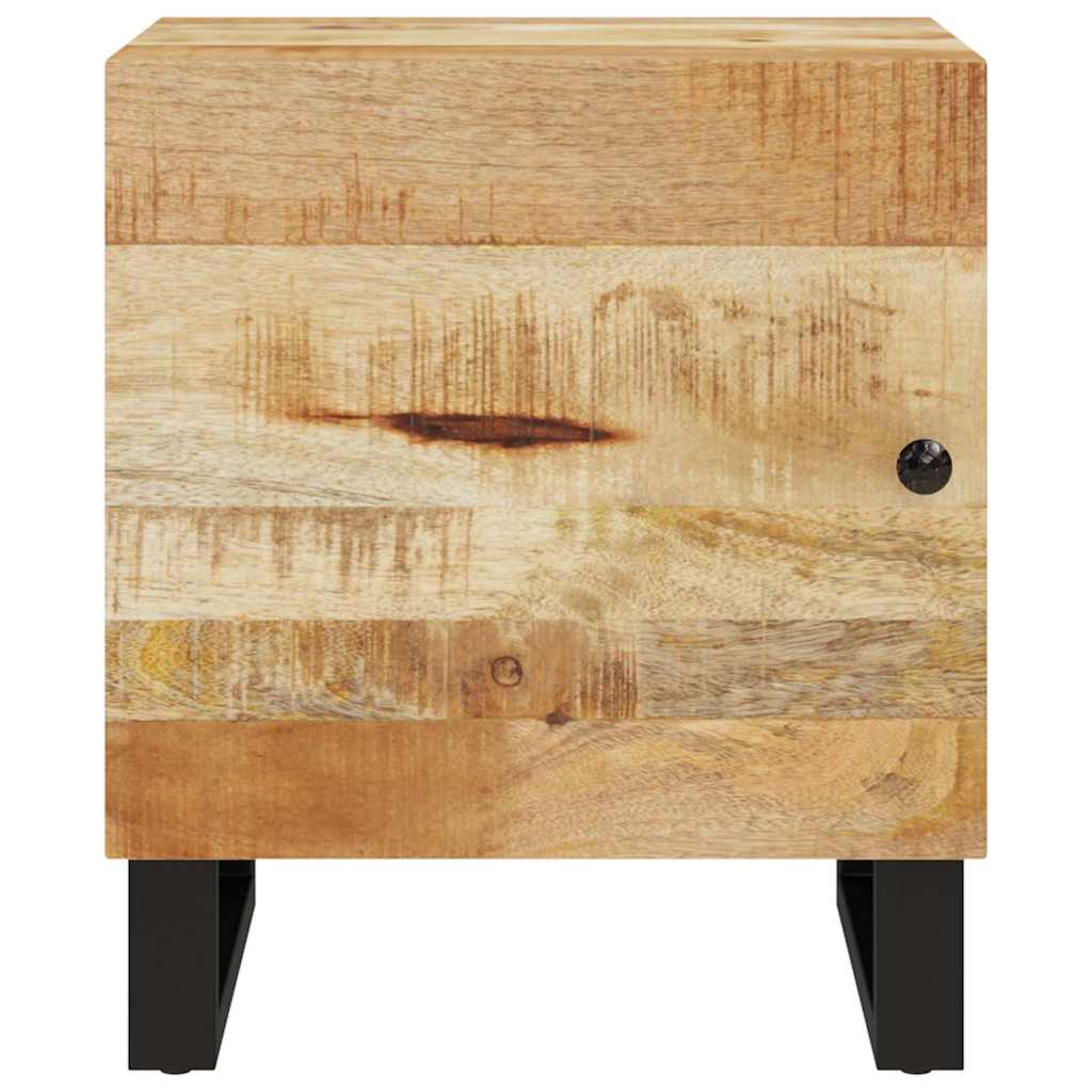 Vidaxl nachtkastjes 2 st 40x33x46 cm massief mangohout
