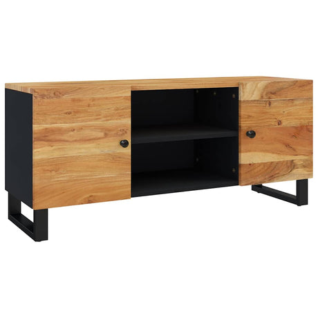 Vidaxl tv-meubel 105x33x46 cm massief acaciahout