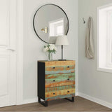 Vidaxl dressoir 60x33x75 cm massief gerecycled hout