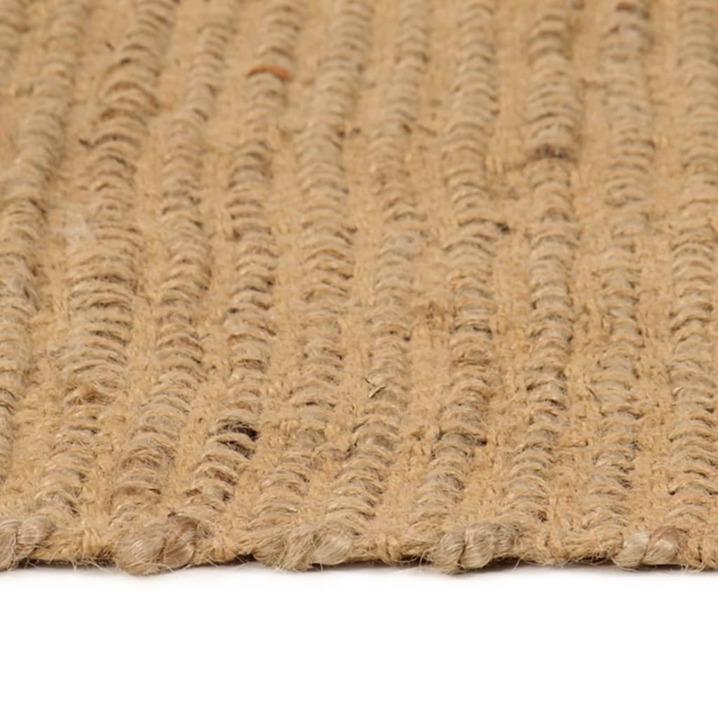 Vidaxl Rug Rectangular 160x230 cm Jute Natural