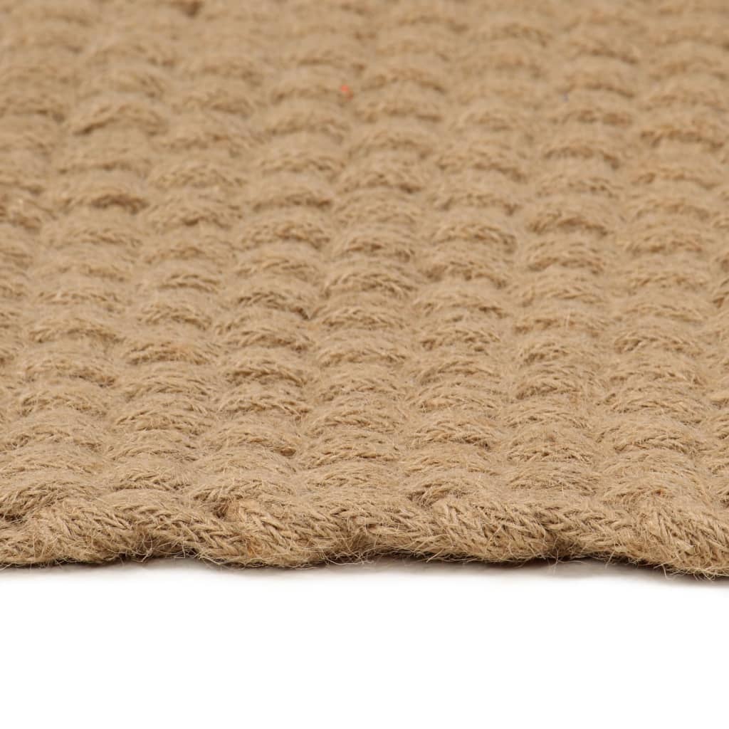 Vidaxl rectangular 80x160 cm jute natural