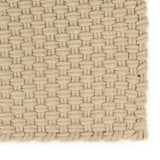 Vidaxl vloerkleed rechthoekig 80x160 cm katoen naturel