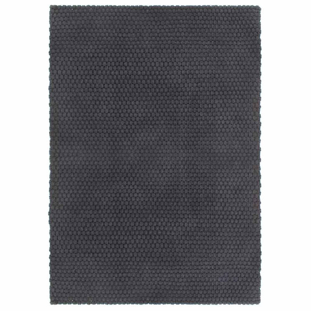 Vidaxl vloerkleed rechthoekig 160x230 cm jute antracietkleurig